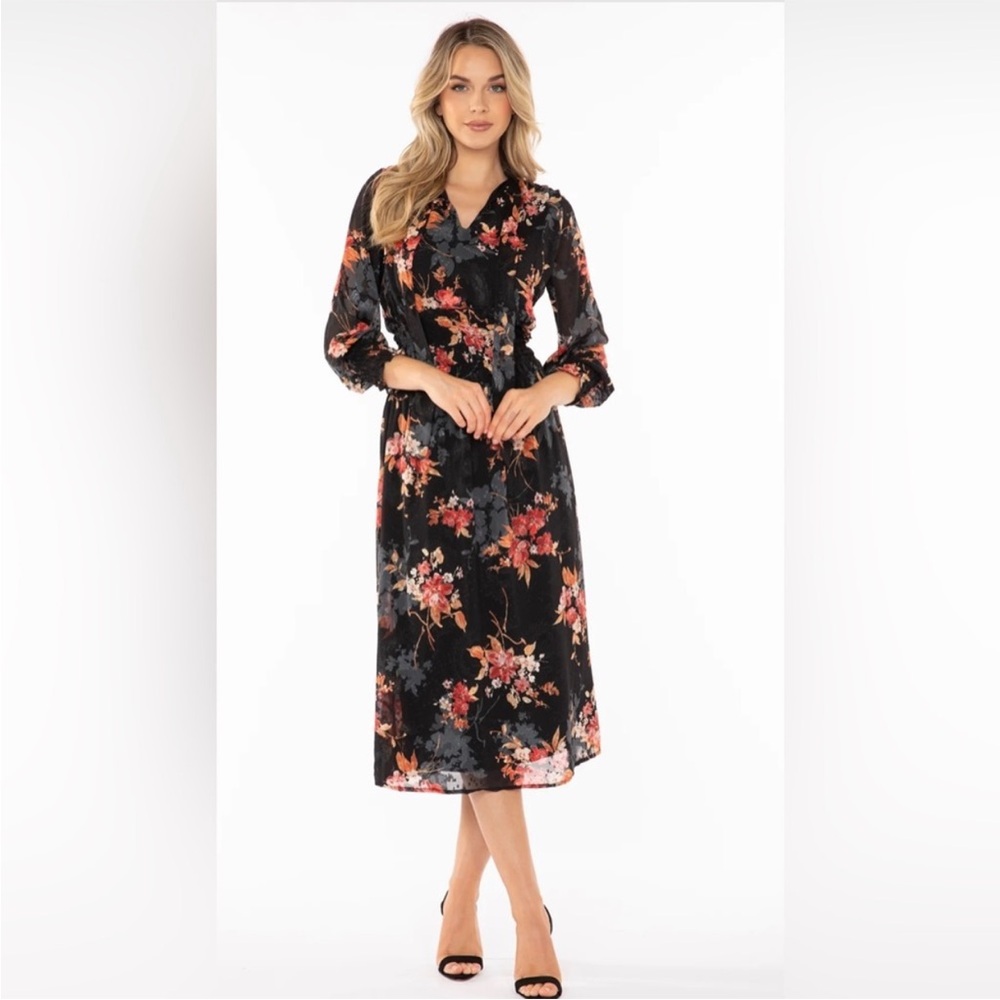 Bishop Young midi floral dress